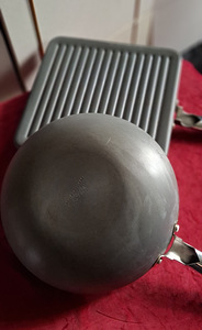 Wok pann, grillpann teflonist (5 foto / 8)