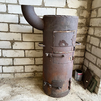 Металлическая печь