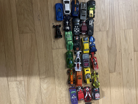 26 Hot Wheels STX autot, heas seisukorras, haruldane mudel