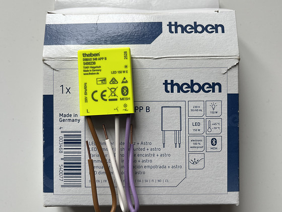Theben DIMAX 540 APP B светодиодный диммер
