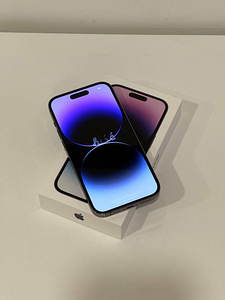 iPhone 14 Pro 128GB Deep Purple - полный комплект (1 фото из 7)