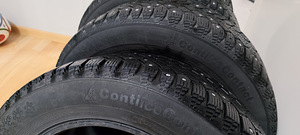Naastrehvid 195/60/16 Continental Contiice Contact talverehv (5 foto / 8)