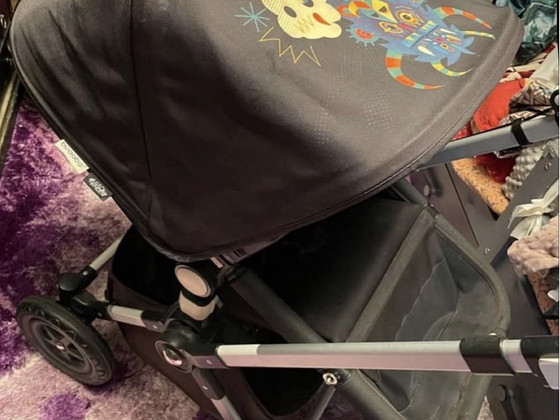 Коляска Bugaboo + зимние колёса