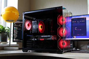 Компьютер Ryzen 5 5600X | RTX5060 TI | DDR4 32GB | SSD 512 GB| (5 фото из 5)