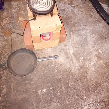 Elektri kütte 1.2 kw. kamin ahi ja pliit käsitöö väike ja as