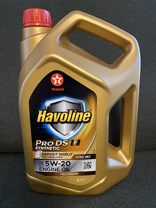 Моторное масло Texaco Havoline ProDS F 5W-20, 4L — новое (1 фото из 2)