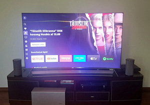 Samsung TV 65" + soundbar + 2x multiroom kõlar (2 foto / 7)