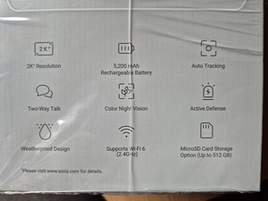 EZVIZ videokaamera (5 foto / 5)