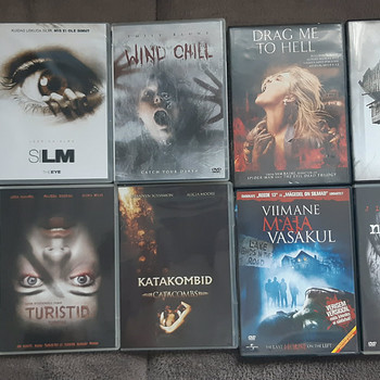 Õudusfilmide DVD
