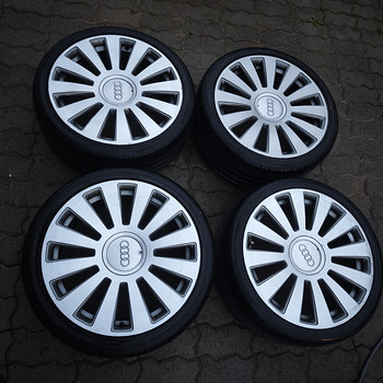 Originaal Audi R19 veljed suverehvidega 255/35/19 (Jõhvi)