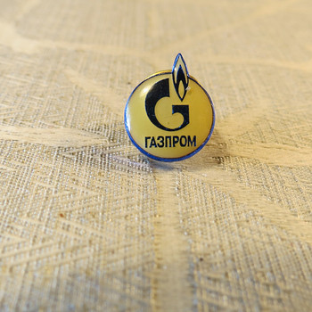 Нагрудный значок GAZPROM