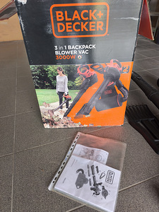 Elektriline lehepuhur – imur Black & Decker BEBLV300-QS (2 foto / 3)
