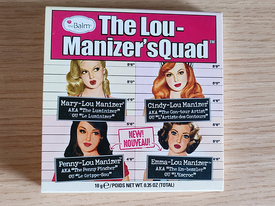 TheBalm The Lou-Manizer's Quad хайлайтер-палетка