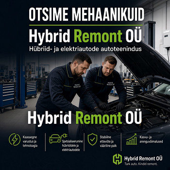 TÖÖ / AUTOMEHAANIK / AUTOLUKKSEPP / TEHNIK