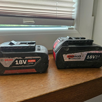 Bosch tööriista aku 18V 4,0 Ah ja 6,3 Ah