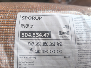 Vaip IKEA SPORUP uus (3 foto / 4)