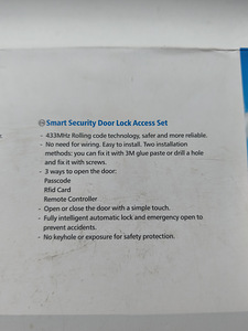 Умный беспроводной замок Wireless DIY Lock Kit (3 фото из 10)