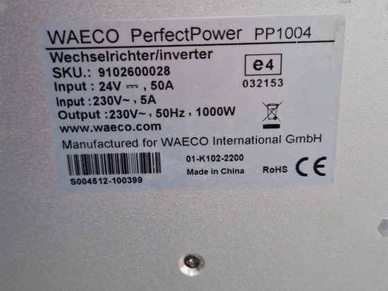Inverter WAECO 24V-220V 1000W