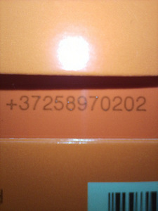 Telefoninumber (1 foto / 1)