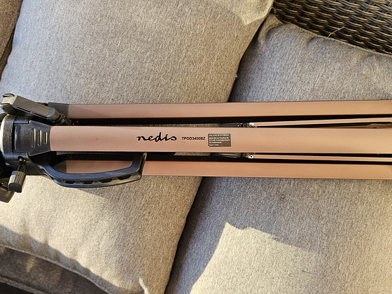 Kaamera statiiv NEDIS TPOD3400BZ 163 cm, alumiinium