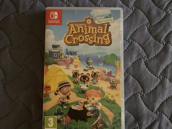 Nintendo Switch OLED + Animal Crossing + tarvikud