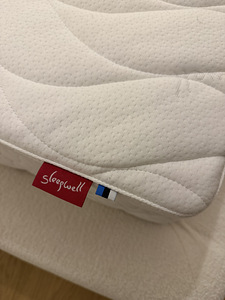 Vedrumadrats Sleepwell Red Orthopedic 160x200 + kattemadrats (3 foto / 4)