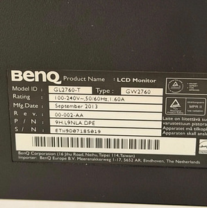 Монитор BENQ (3 фото из 3)
