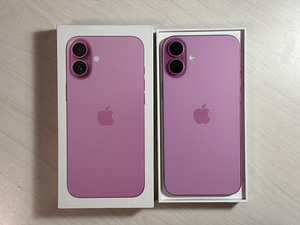 Apple 16 Plus Pink 128GB nagu uus. Aku 100% (1 foto / 8)