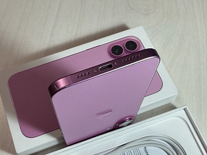 Apple 16 Plus Pink 128GB nagu uus. Aku 100% (2 foto / 8)