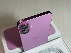 Apple 16 Plus Pink 128GB nagu uus. Aku 100% (3 foto / 8)