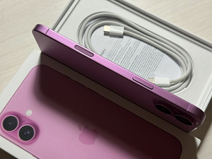 Apple 16 Plus Pink 128GB nagu uus. Aku 100% (4 foto / 8)