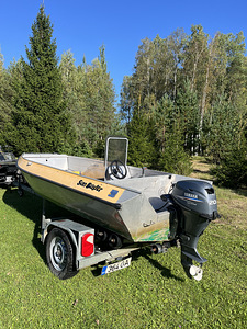 Mootorpaat Buster Yamaha 4 taktilise mootoriga (4 foto / 4)