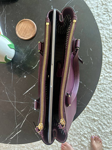 Kate Spade бордовая кожаная сумка Cameron Street Teegan с ве (10 фото из 10)