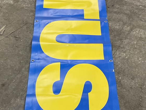 PVC reklaambänner REHVIVAHETUS 7,5 м