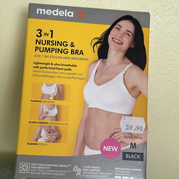 Medela 3 в 1 — бюстгальтер для кормления и сцеживания (размер M)