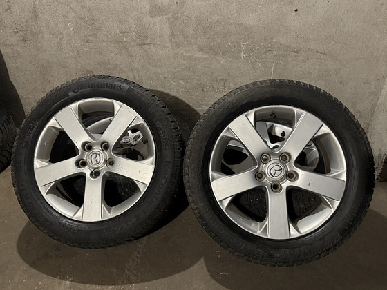 ‘17 5x114.3 оригинальные диски Mazda 6 + шипованные шины 225/55