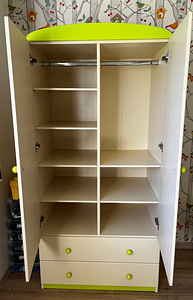 Lastetoa mööbel –voodi, riidepapp, kummut (4 foto / 4)