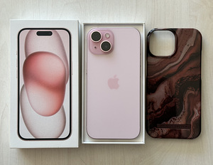 Apple iPhone 15 Pink 128GB nagu uus! (1 foto / 9)