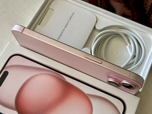 Apple iPhone 15 Pink 128GB nagu uus! (2 foto / 9)