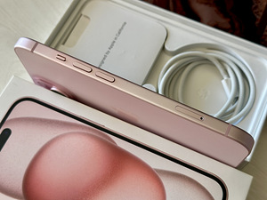 Apple iPhone 15 Pink 128GB nagu uus! (3 foto / 9)