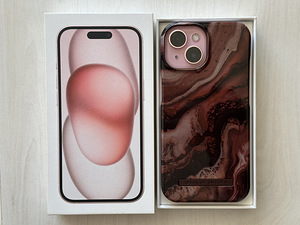 Apple iPhone 15 Pink 128GB nagu uus! (9 foto / 9)