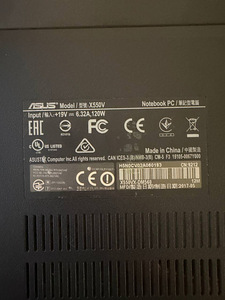 Продам Ноутбук ASUS X550VX (3 фото из 6)
