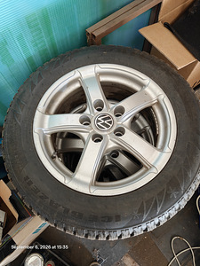 5x112 195/65/15 naastrehv (2 foto / 4)