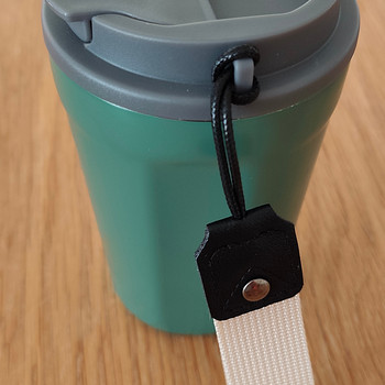 Roheline termokruus / lekkekindla kaanega termotass ja kande