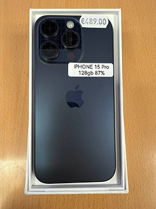 Apple iPhone 15 Pro 128Gb Blue v heas korras (1 foto / 1)