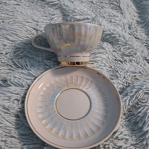 Vintage teekomplekt «Perlamutr» 6 inimesele, NSVL. (2 foto / 3)