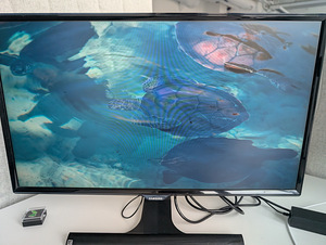 27" PLS monitor Samsung LS27E390HS nagu uus (1 foto / 6)