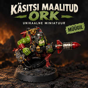 Käsitsi maalitud Orki figuur (1 foto / 1)
