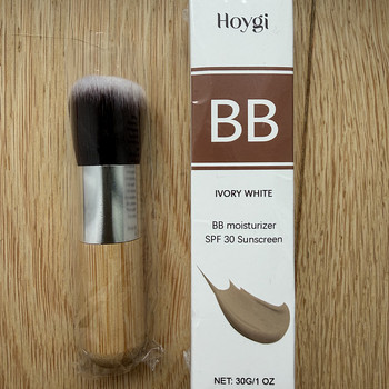 BB-kreem Hoygi Ivory White SPF30 + meigipintsel, uus
