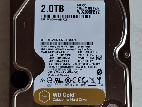HDD WD 2TB